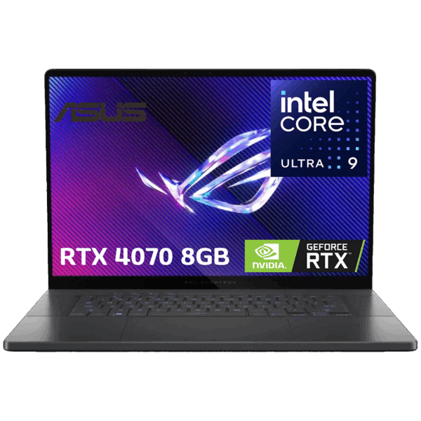 Laptop Gaming Asus ROG Zephyrus - Intel Core Ultra 9 - Nvidia RTX4070 (8Gb) - 16Gb Ram - 1Tb SSD - 16" 2K - Win11