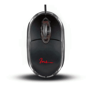 Mouse Alámbrico IS MK-538 | Sensor Óptico Preciso, Diseño Ergonómico y Conexión USB