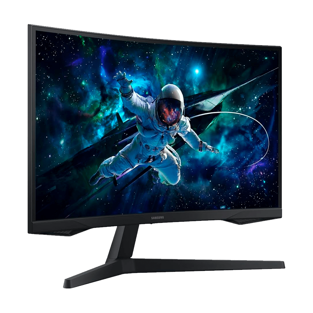 Monitor Samsung - 32" - 165Hz - QHD 2.5K - IPS - 1MS - Curvo - Nuevo - Imagen 2