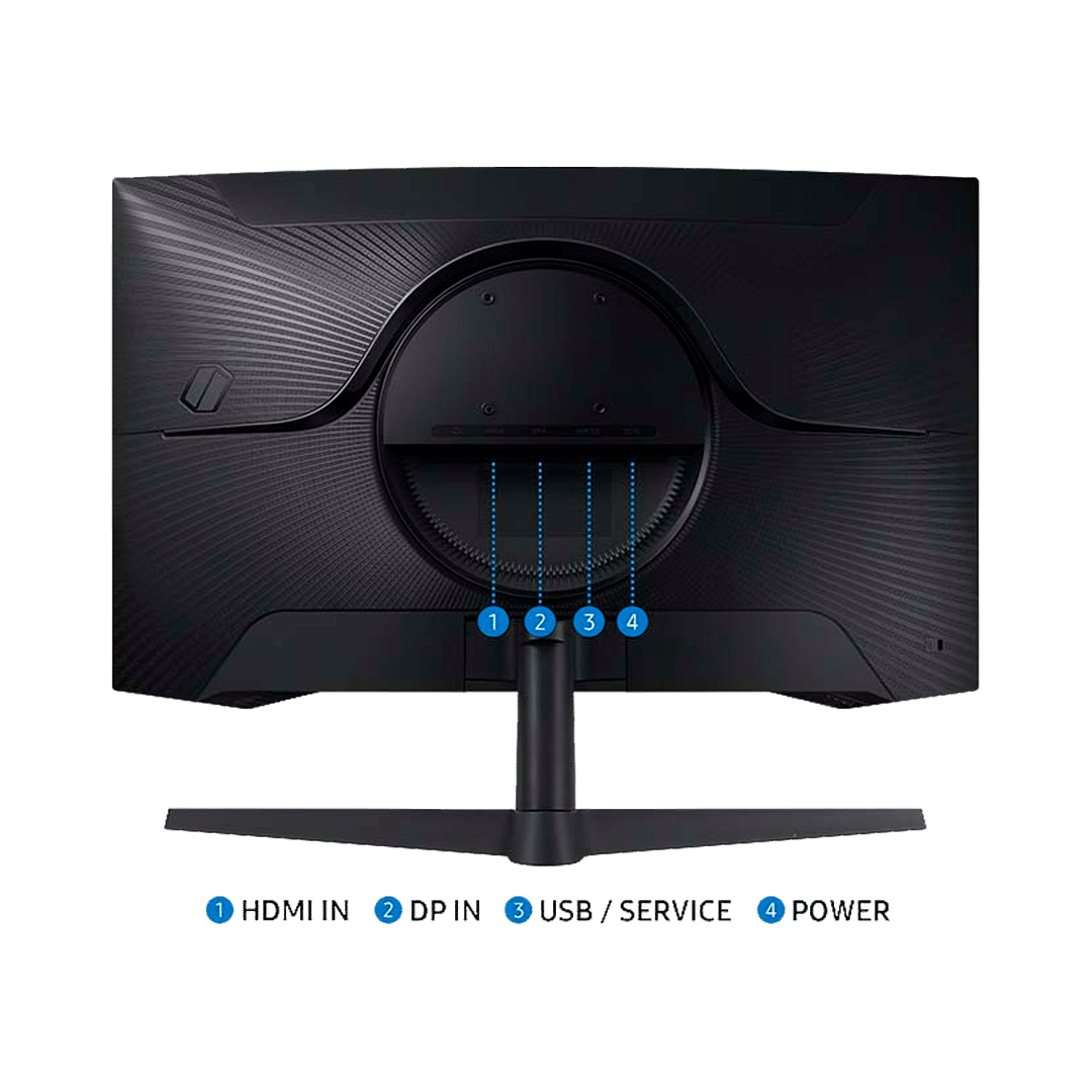Monitor Samsung - 32" - 165Hz - QHD 2.5K - IPS - 1MS - Curvo - Nuevo - Imagen 3